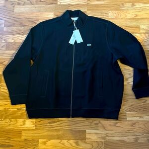 Men’s Big Fit Cotton Fleece Zip-Up Sweatshirt